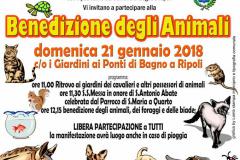 Benedizione degli Animali 2018, domenica 21 gennaio