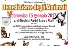 Benedizione degli Animali 2017, domenica 15 gennaio