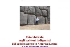 Chiacchierata sugli scrittori indigenisti del secolo scorso in America Latina, a cura di Virginia Vezzoso