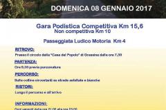 41° Trofeo B. Sasi – Domenica 8 gennaio 2017