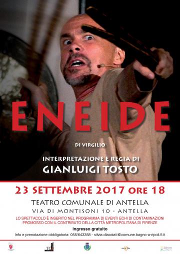 L'Eneide di Virgilio nell'interpretazione di Gianluigi Tosto al Teatro di Antella