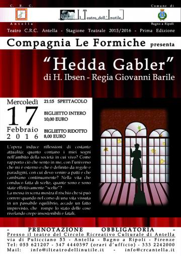 Hedda Gabler di Henrik Ibsen