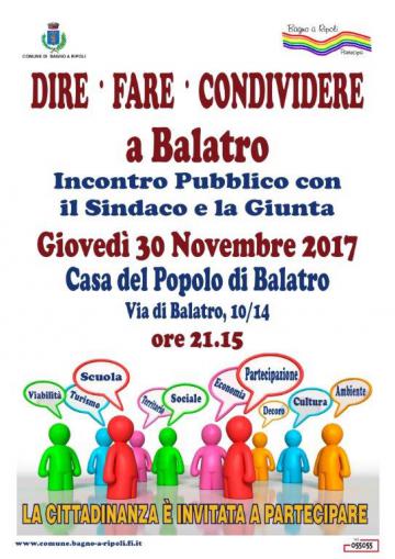 Dire Fare Condividere”, giovedì 30 novembre assemblea pubblica a Balatro