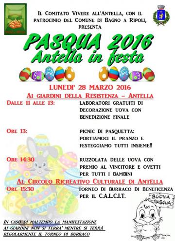 Pasqua 2016: Antella in festa