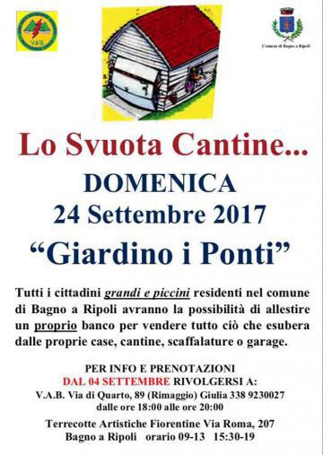 Lo Svuota Cantine... il 24 settembre a Bagno a Ripoli