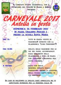 La locandina del Carnevale di Antella